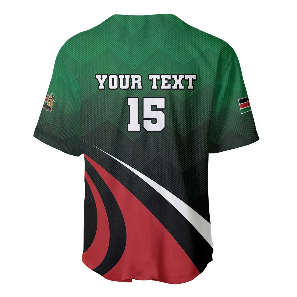 Kenya Rugby Custom Baseball Jersey Go Simbas - Wonder Print Shop