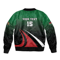 Kenya Rugby Custom Bomber Jacket Go Simbas - Wonder Print Shop