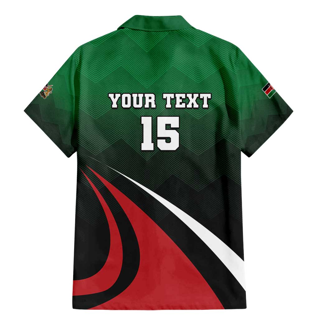 Kenya Rugby Custom Family Matching Mermaid Dress and Hawaiian Shirt Go Simbas - Wonder Print Shop