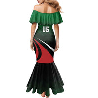 Kenya Rugby Custom Family Matching Mermaid Dress and Hawaiian Shirt Go Simbas - Wonder Print Shop