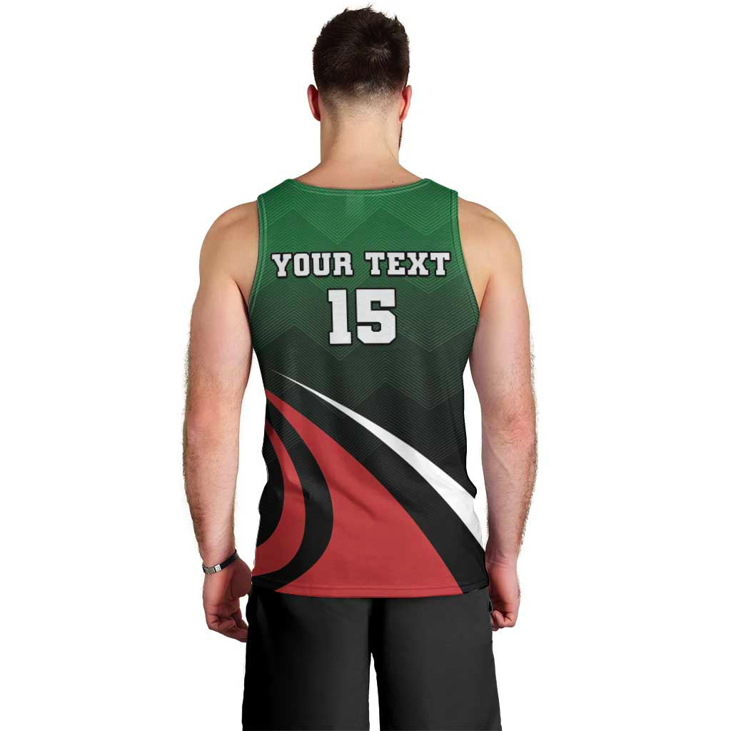 Kenya Rugby Custom Men Tank Top Go Simbas - Wonder Print Shop