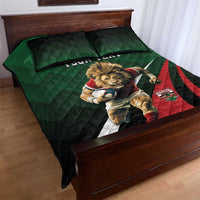 Kenya Rugby Custom Quilt Bed Set Go Simbas - Wonder Print Shop