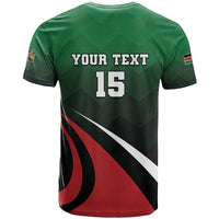 Kenya Rugby Custom T Shirt Go Simbas - Wonder Print Shop