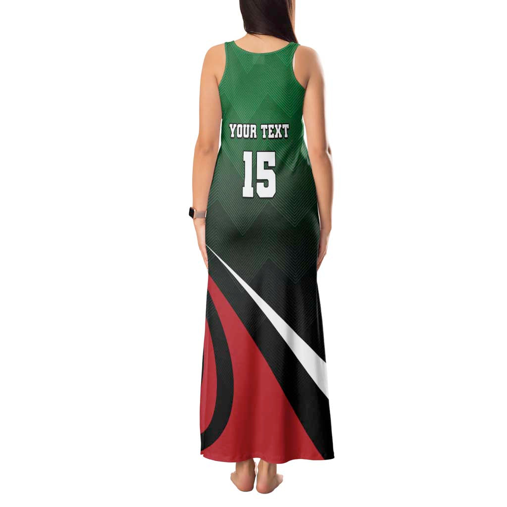 Kenya Rugby Custom Tank Maxi Dress Go Simbas - Wonder Print Shop