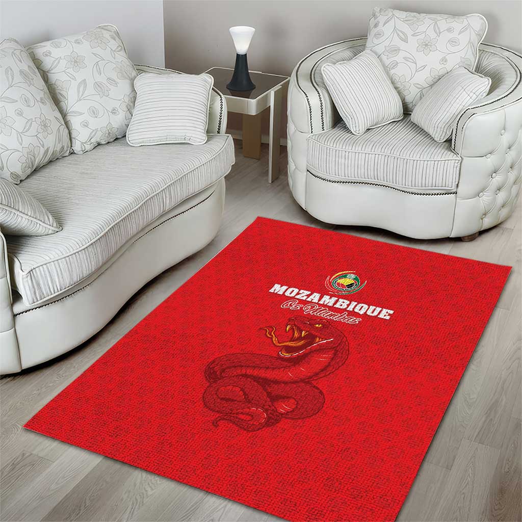 Mozambique Football Area Rug Come On Os Mambas - Wonder Print Shop