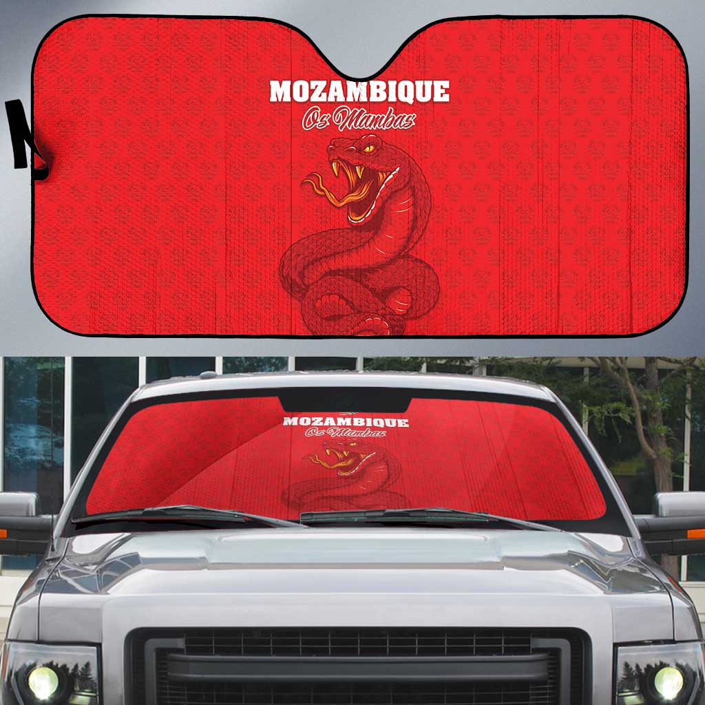 Mozambique Football Auto Sun Shade Come On Os Mambas - Wonder Print Shop