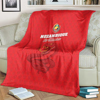 Mozambique Football Blanket Come On Os Mambas - Wonder Print Shop