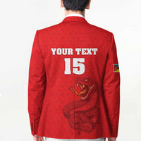 Custom Mozambique Football Blazer Come On Os Mambas - Wonder Print Shop