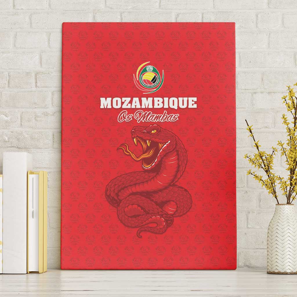 Mozambique Football Canvas Wall Art Come On Os Mambas - Wonder Print Shop