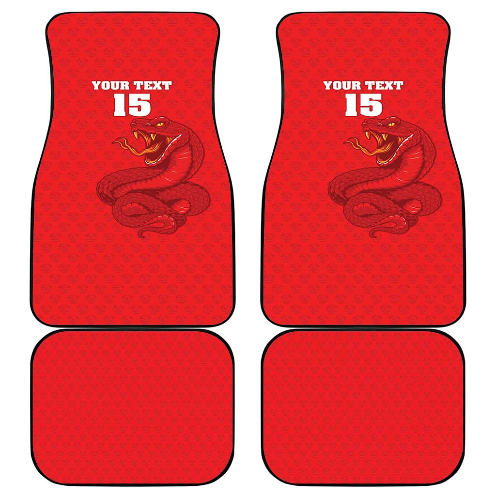 Custom Mozambique Football Car Mats Come On Os Mambas - Wonder Print Shop