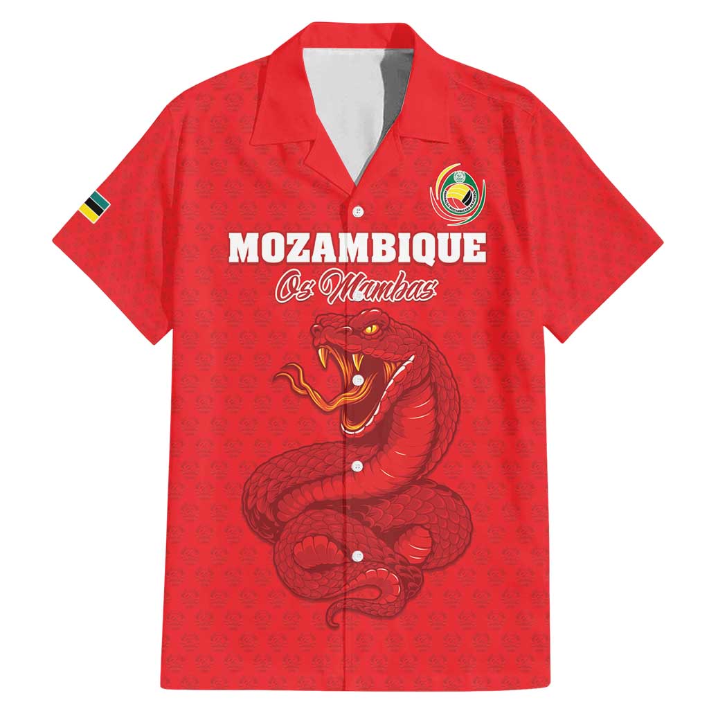 Custom Mozambique Football Family Matching Mermaid Dress and Hawaiian Shirt Come On Os Mambas - Wonder Print Shop