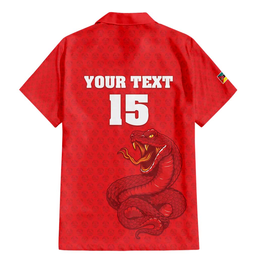 Custom Mozambique Football Family Matching Mermaid Dress and Hawaiian Shirt Come On Os Mambas - Wonder Print Shop