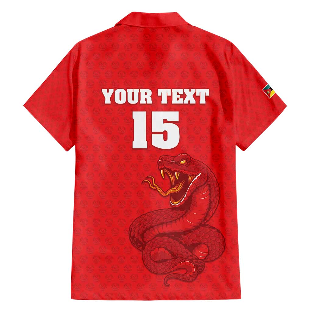 Custom Mozambique Football Family Matching Summer Maxi Dress and Hawaiian Shirt Come On Os Mambas - Wonder Print Shop