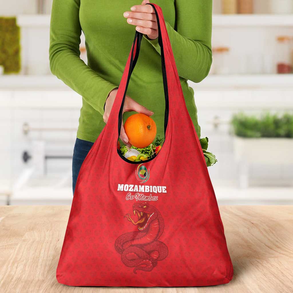 Mozambique Football Grocery Bag Come On Os Mambas - Wonder Print Shop