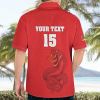 Custom Mozambique Football Hawaiian Shirt Come On Os Mambas - Wonder Print Shop