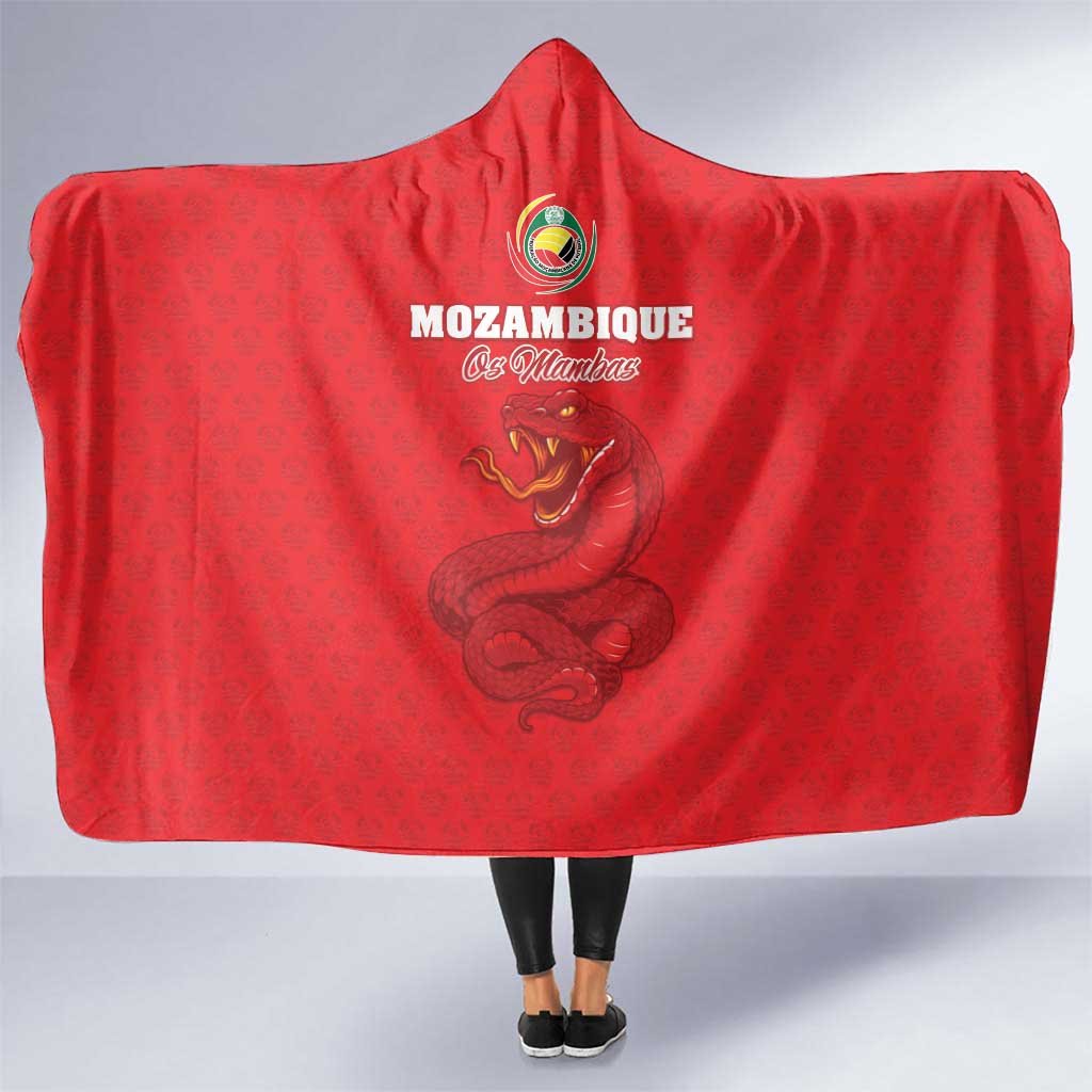 Mozambique Football Hooded Blanket Come On Os Mambas - Wonder Print Shop