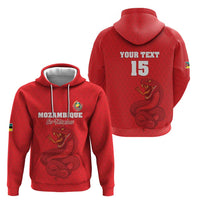 Custom Mozambique Football Hoodie Come On Os Mambas - Wonder Print Shop