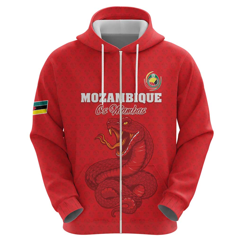 Custom Mozambique Football Hoodie Come On Os Mambas - Wonder Print Shop