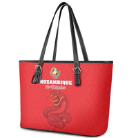 Mozambique Football Leather Tote Bag Come On Os Mambas - Wonder Print Shop