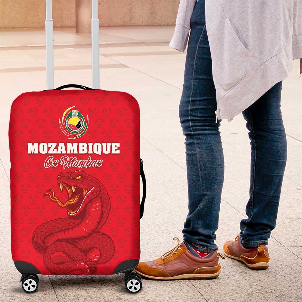 Mozambique Football Luggage Cover Come On Os Mambas - Wonder Print Shop