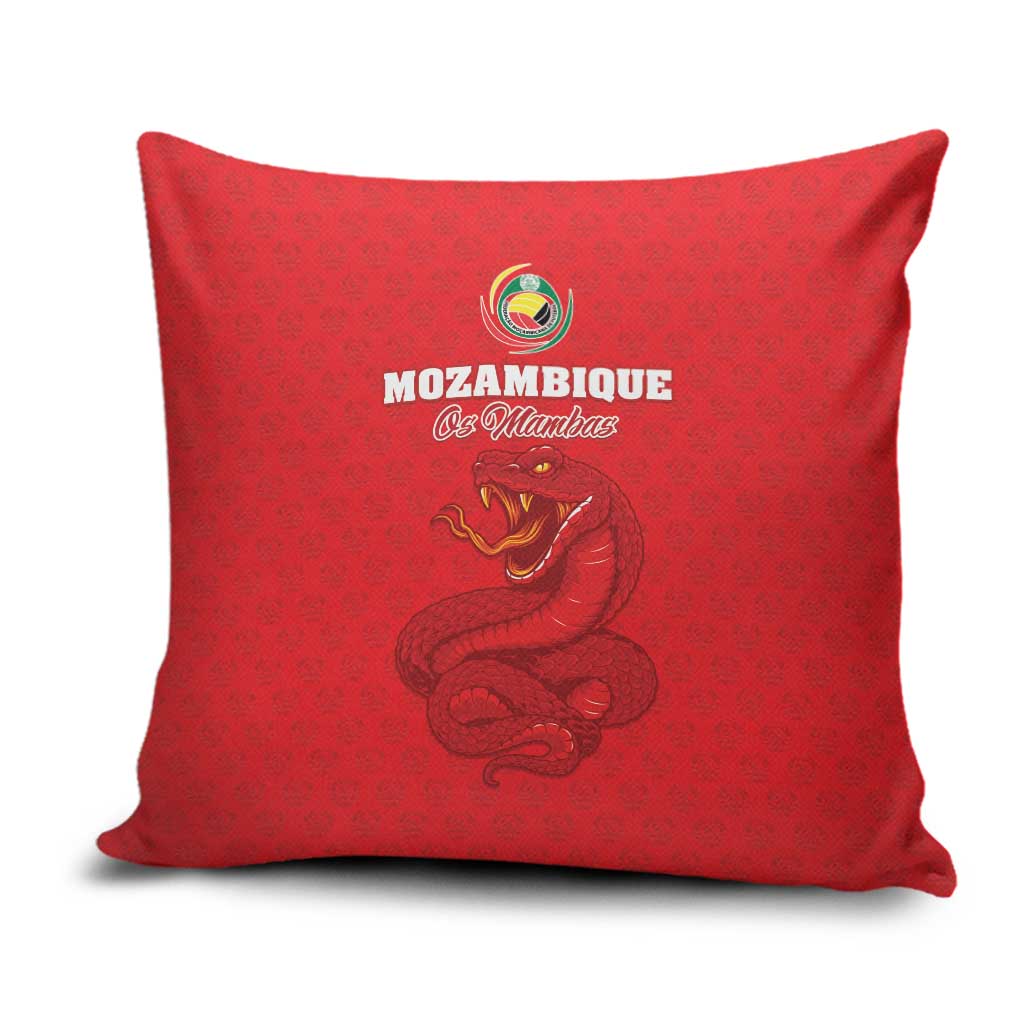 Mozambique Football Pillow Cover Come On Os Mambas - Wonder Print Shop