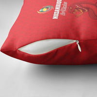 Mozambique Football Pillow Cover Come On Os Mambas - Wonder Print Shop
