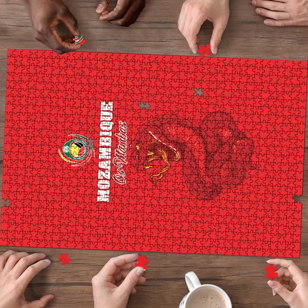Mozambique Football Puzzle Come On Os Mambas - Wonder Print Shop