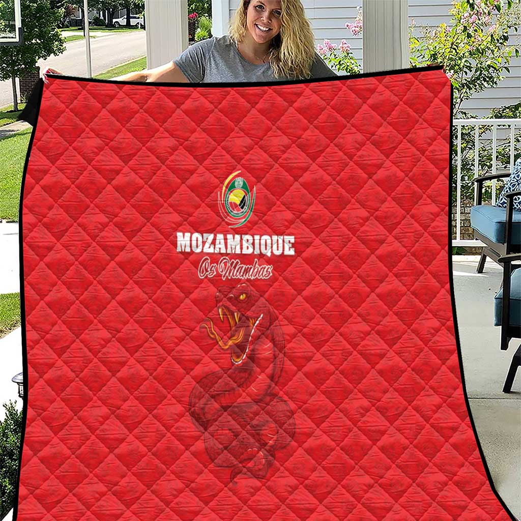 Mozambique Football Quilt Come On Os Mambas - Wonder Print Shop