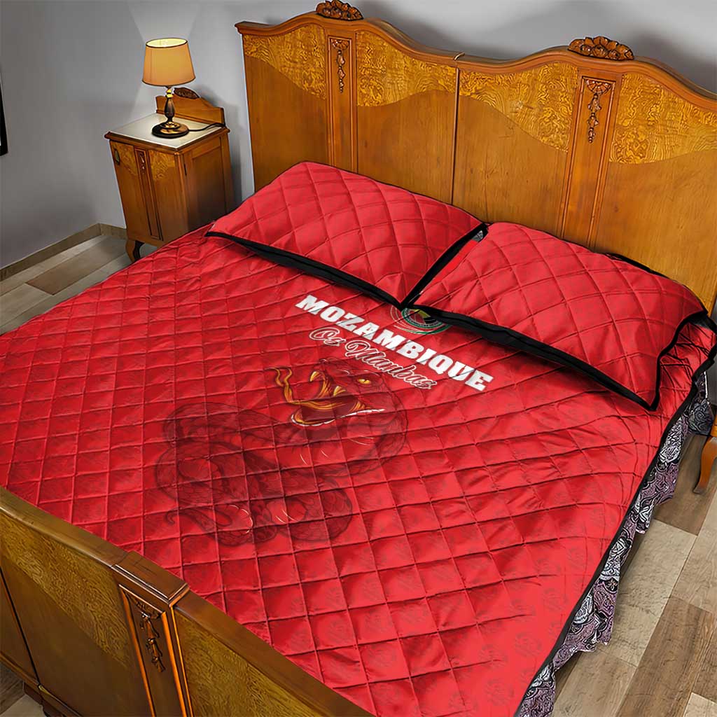 Mozambique Football Quilt Bed Set Come On Os Mambas - Wonder Print Shop