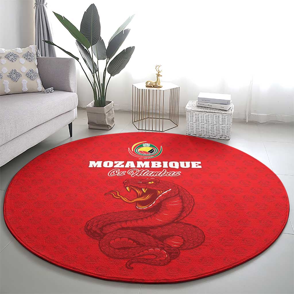 Mozambique Football Round Carpet Come On Os Mambas - Wonder Print Shop