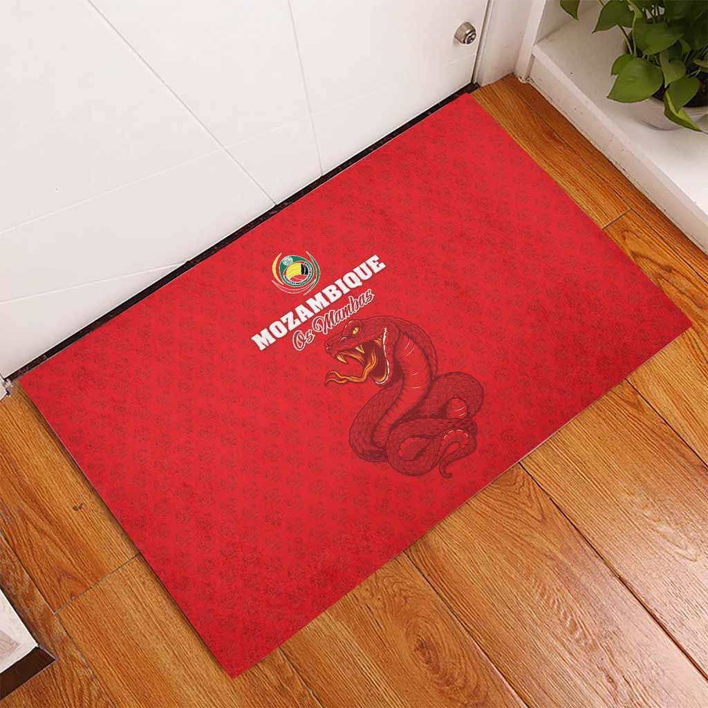 Mozambique Football Rubber Doormat Come On Os Mambas - Wonder Print Shop