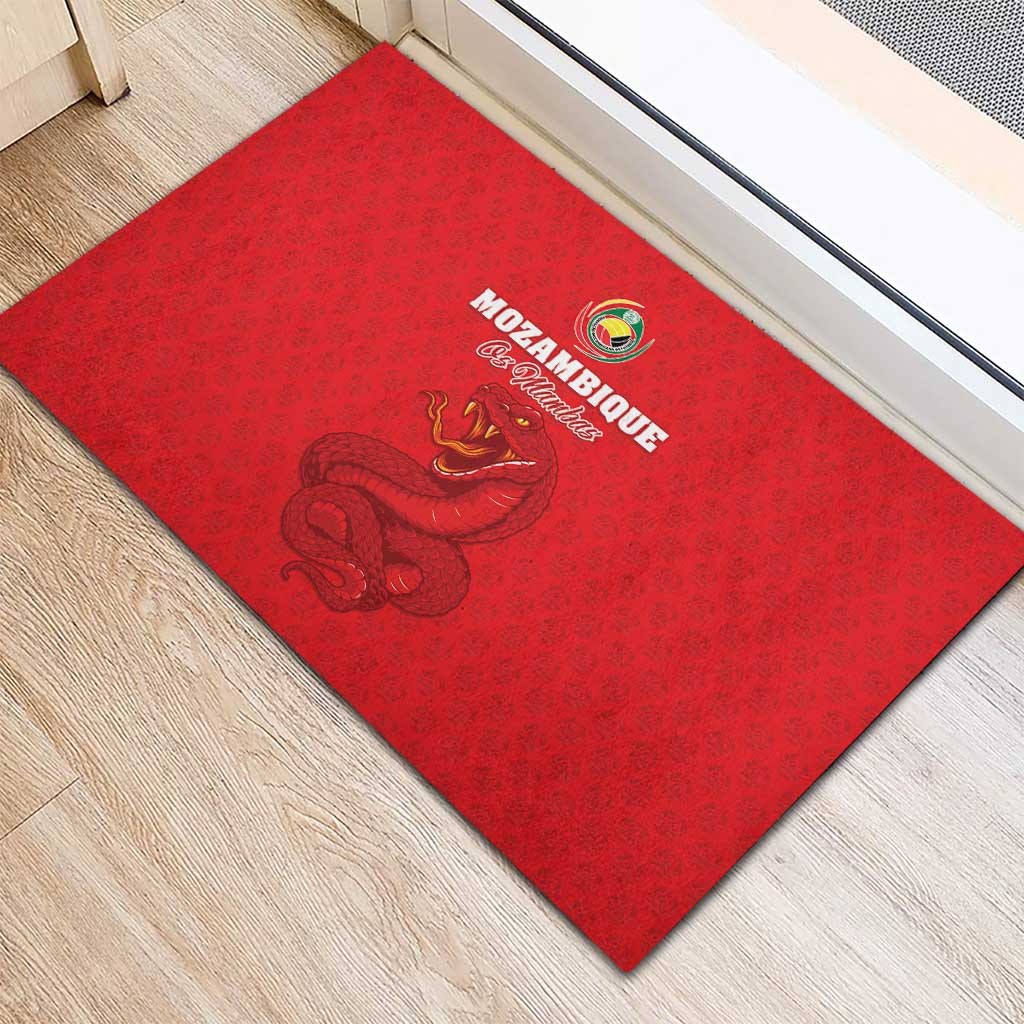 Mozambique Football Rubber Doormat Come On Os Mambas - Wonder Print Shop