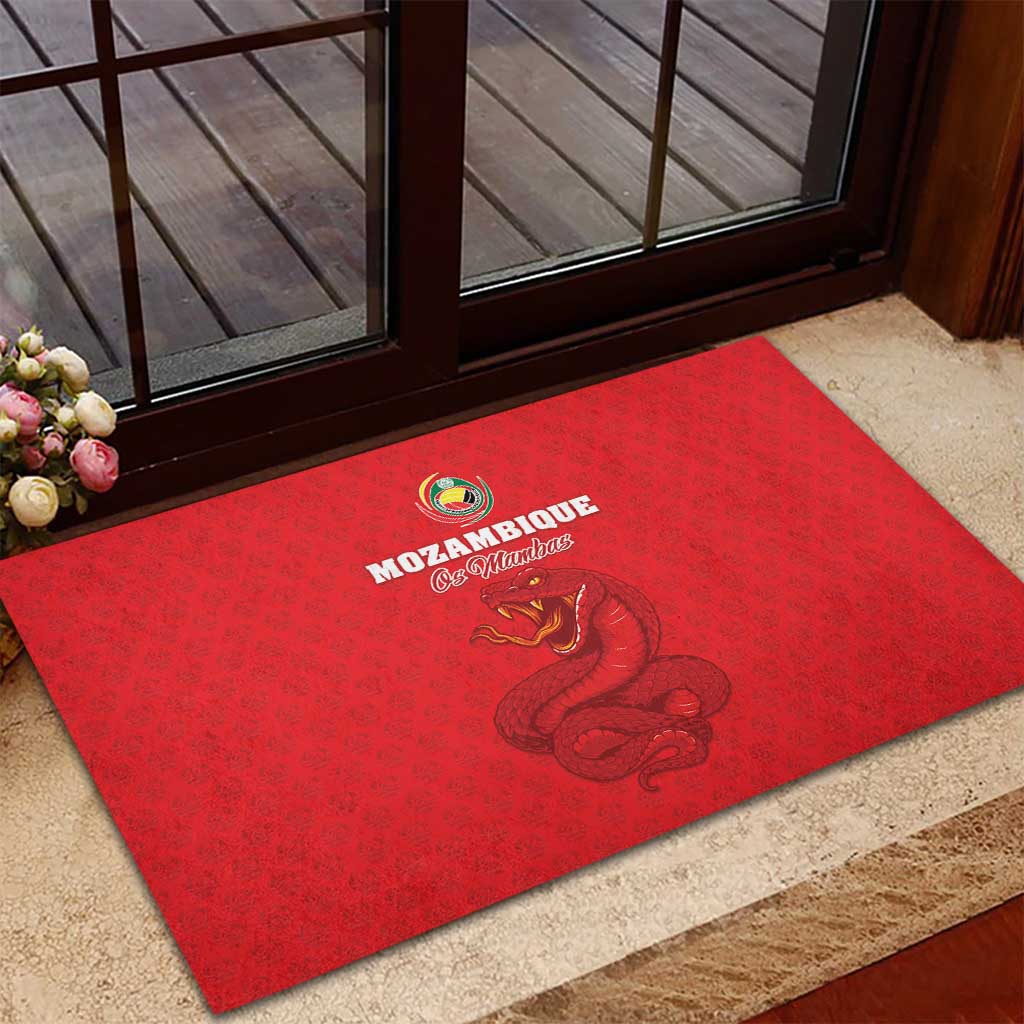 Mozambique Football Rubber Doormat Come On Os Mambas - Wonder Print Shop
