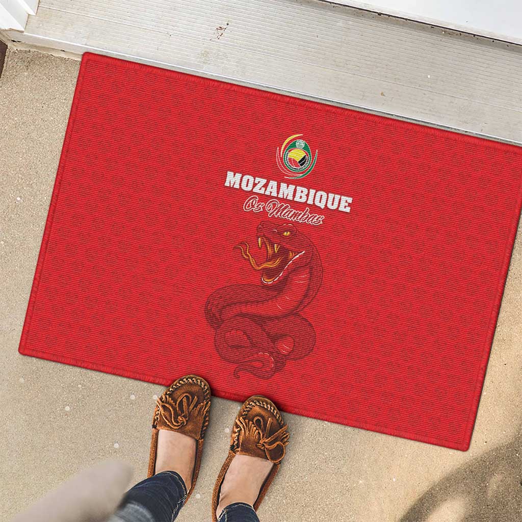 Mozambique Football Rubber Doormat Come On Os Mambas - Wonder Print Shop