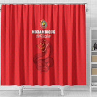 Mozambique Football Shower Curtain Come On Os Mambas - Wonder Print Shop