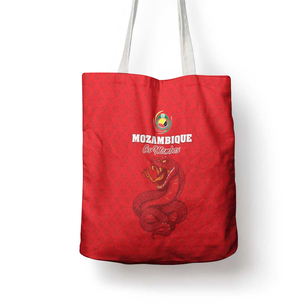 Mozambique Football Tote Bag Come On Os Mambas - Wonder Print Shop