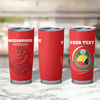 Custom Mozambique Football Tumbler Cup Come On Os Mambas - Wonder Print Shop