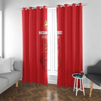 Mozambique Football Window Curtain Come On Os Mambas - Wonder Print Shop