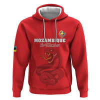 Custom Mozambique Football Zip Hoodie Come On Os Mambas - Wonder Print Shop