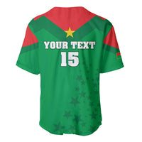 Custom Burkina Faso Football Baseball Jersey Go Champions Les Etalons - Wonder Print Shop
