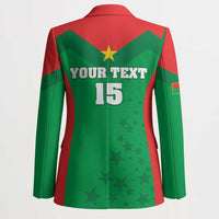 Custom Burkina Faso Football Blazer Go Champions Les Etalons - Wonder Print Shop
