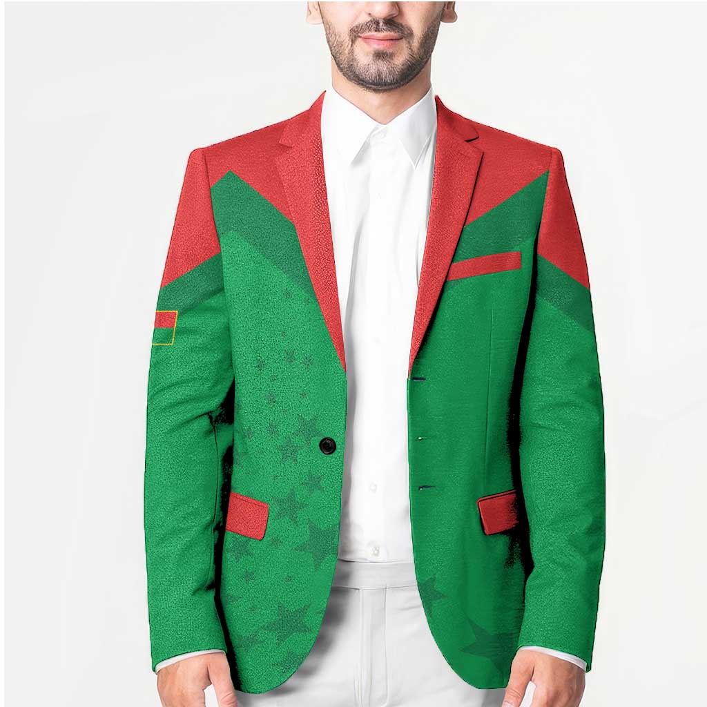 Custom Burkina Faso Football Blazer Go Champions Les Etalons - Wonder Print Shop