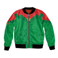 Custom Burkina Faso Football Bomber Jacket Go Champions Les Etalons - Wonder Print Shop