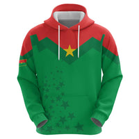 Custom Burkina Faso Football Hoodie Go Champions Les Etalons - Wonder Print Shop