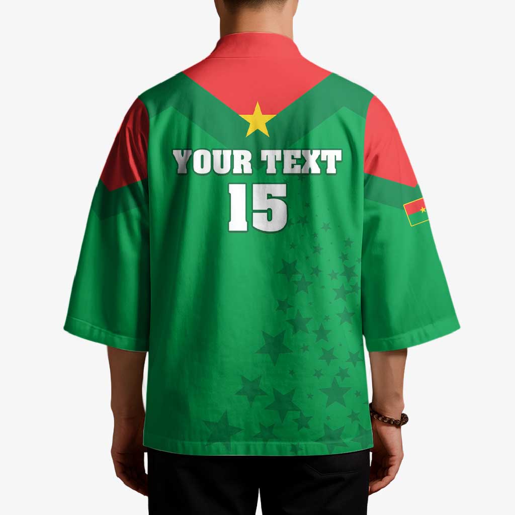 Custom Burkina Faso Football Kimono Go Champions Les Etalons - Wonder Print Shop