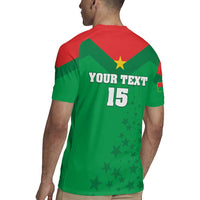 Custom Burkina Faso Football Rugby Jersey Go Champions Les Etalons - Wonder Print Shop