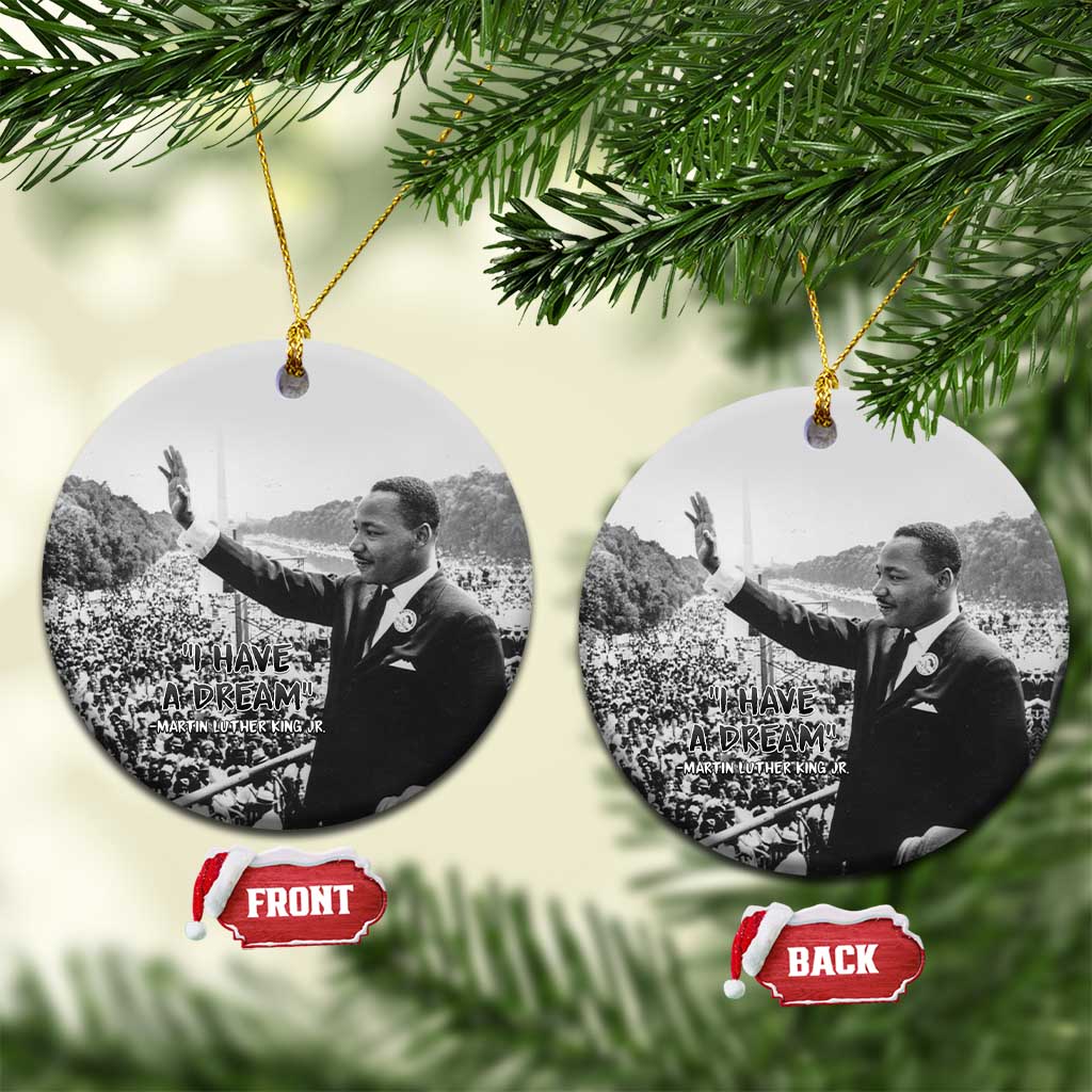 Civil Rights Leaders The Dream Bearer Ceramic Ornament Martin Luther King Jr. - Wonder Print Shop