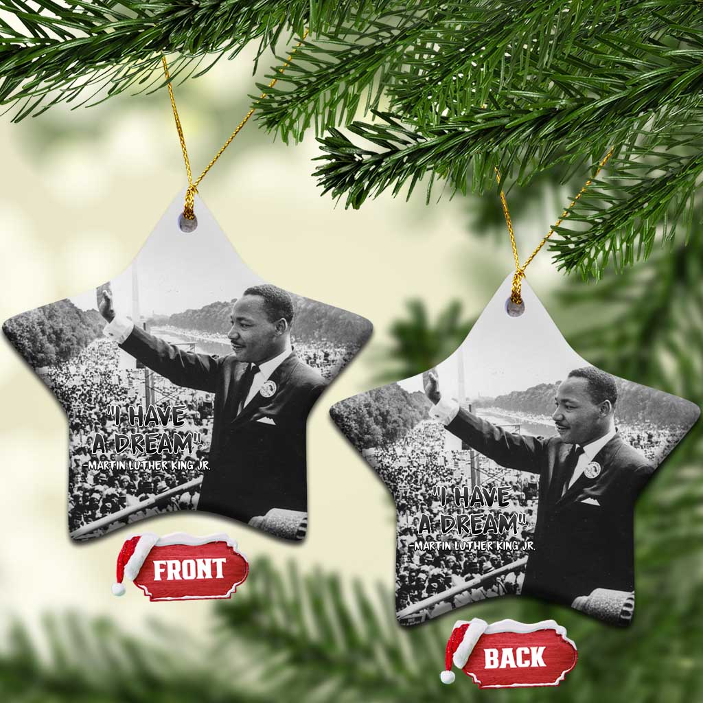 Civil Rights Leaders The Dream Bearer Ceramic Ornament Martin Luther King Jr. - Wonder Print Shop