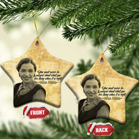 Civil Rights Leaders Voice of Freedom Ceramic Ornament Rosa Parks - Wonder Print Shop