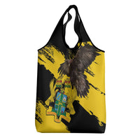 Ghana Eagle Grocery Bag Coat Of Arms - Grunge Style